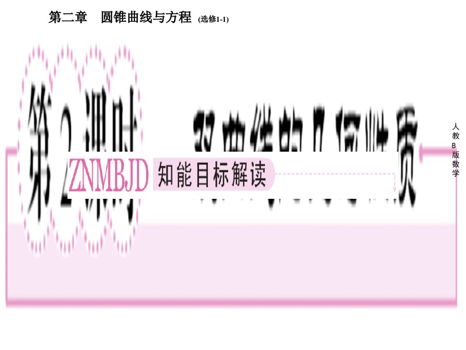 高二数学人教选修全册课件双曲线的几何性质