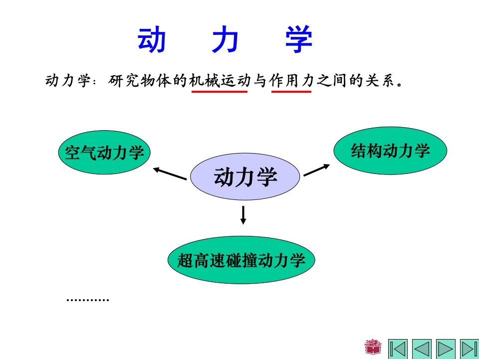 理论力学动力学引言