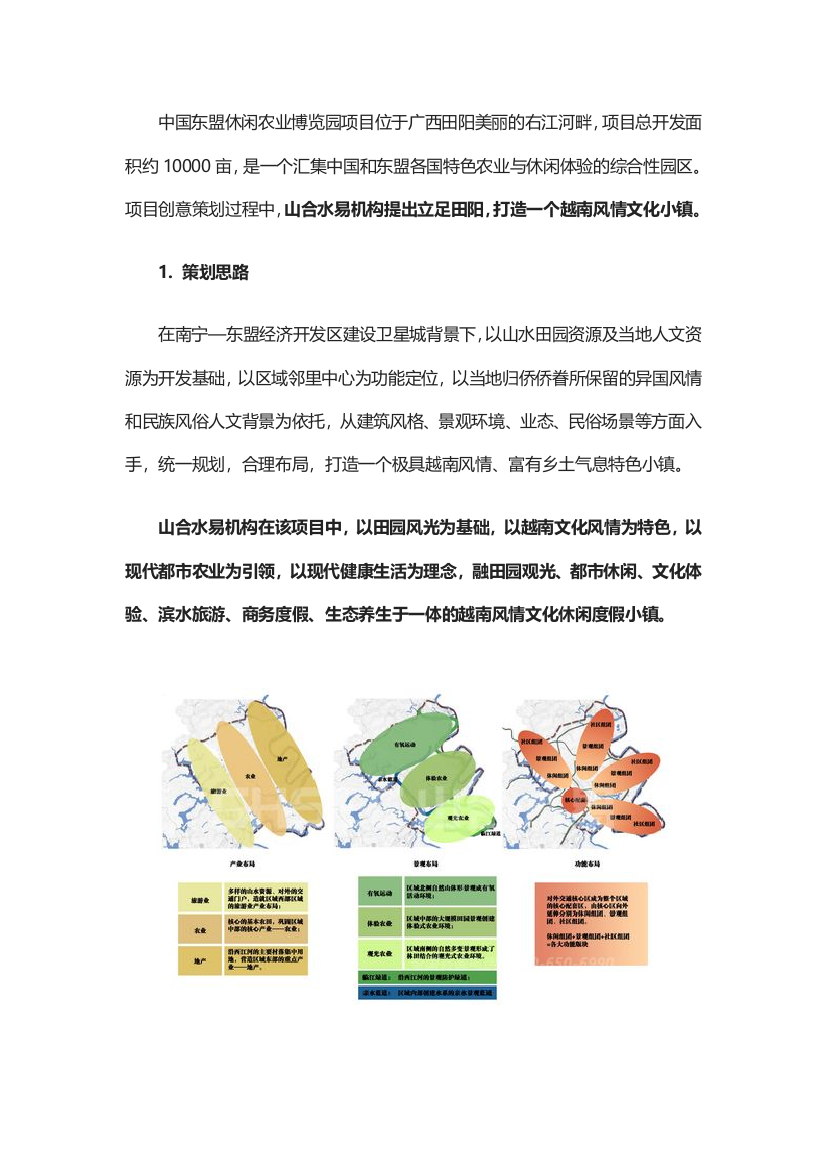 依托美丽乡村打造异域风情文化街区——以广西东盟越南风情文化小镇规划设计为例