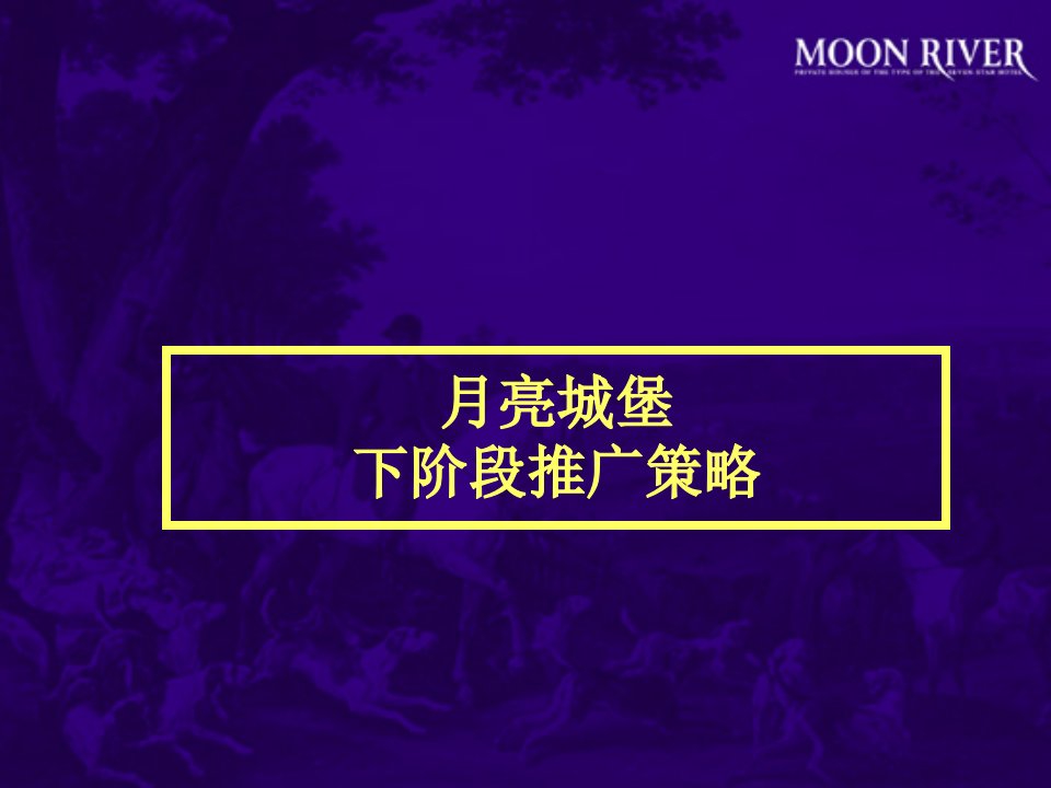 东方博文月亮城堡营销实战全案