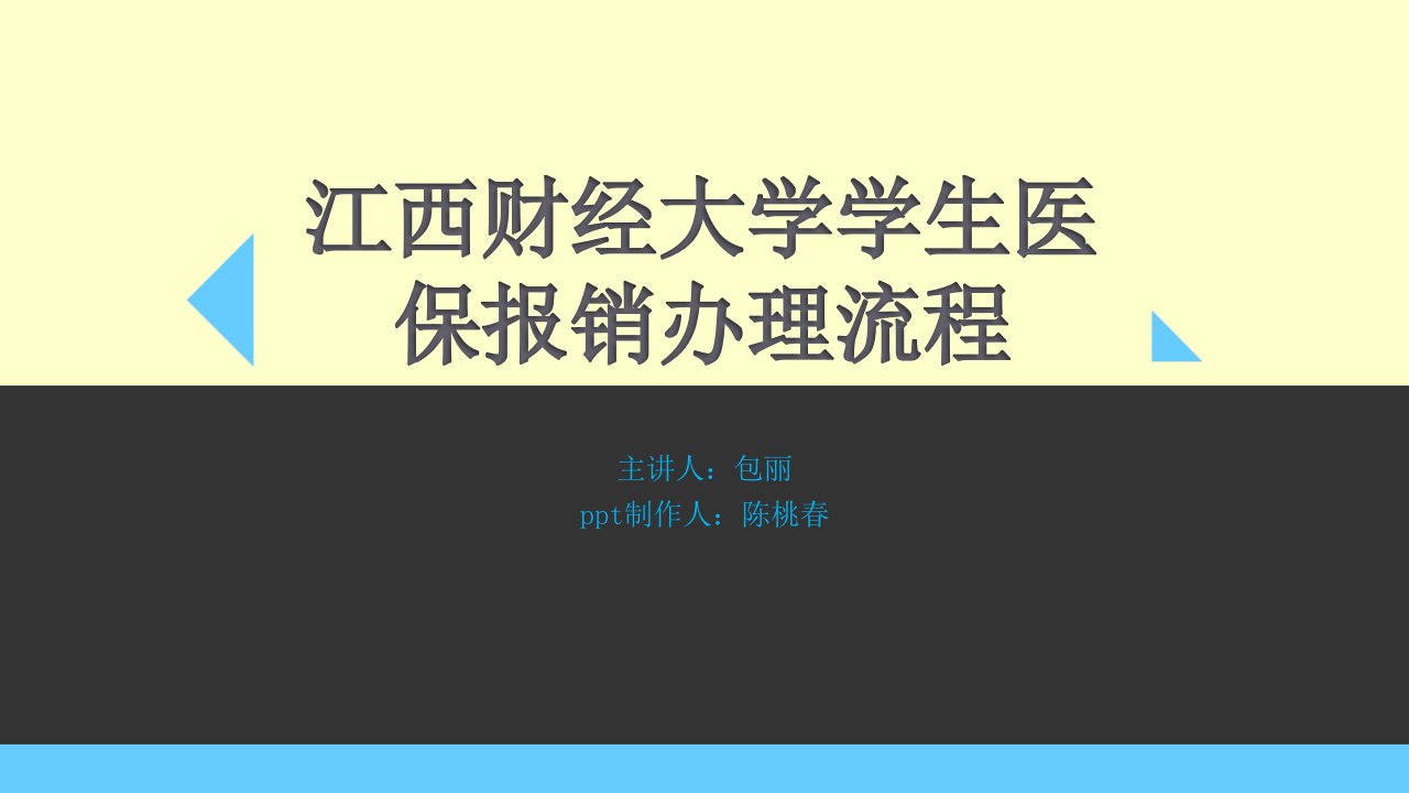 江西财经大学学生医保报销办理流程