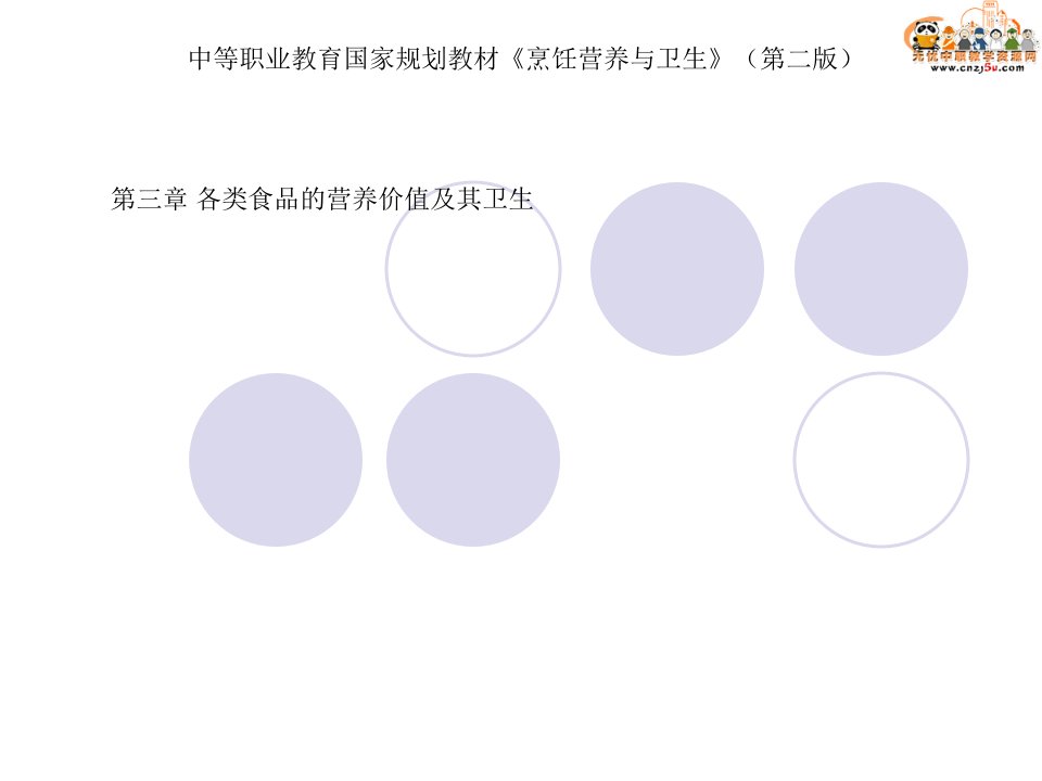 烹饪营养与卫生课件——第三章