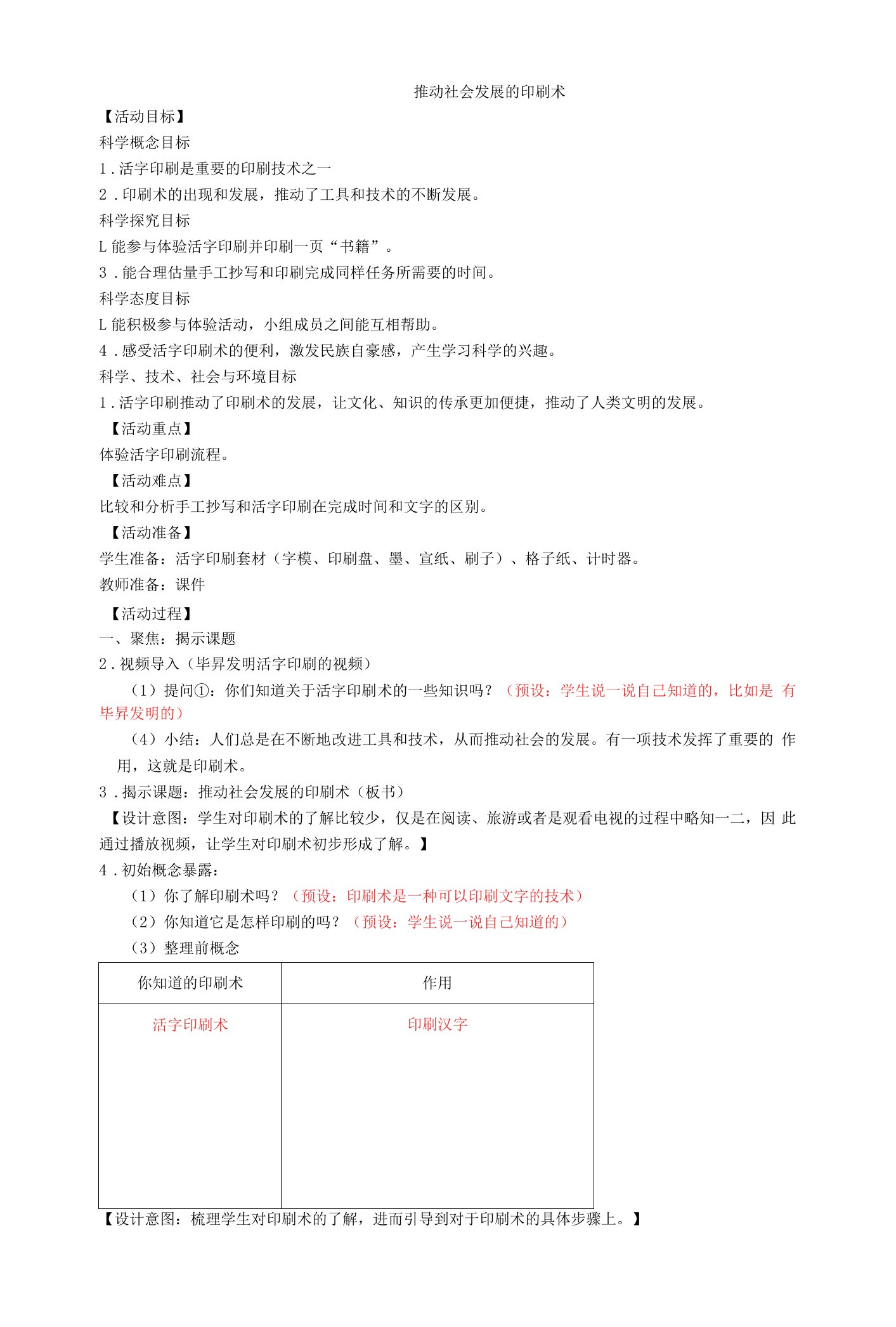 六上第三单元第六课推动社会发展的印刷术