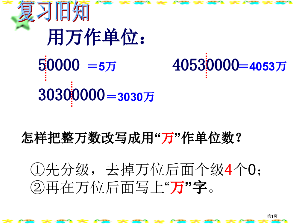 亿以上数的改写近似数省公共课一等奖全国赛课获奖课件