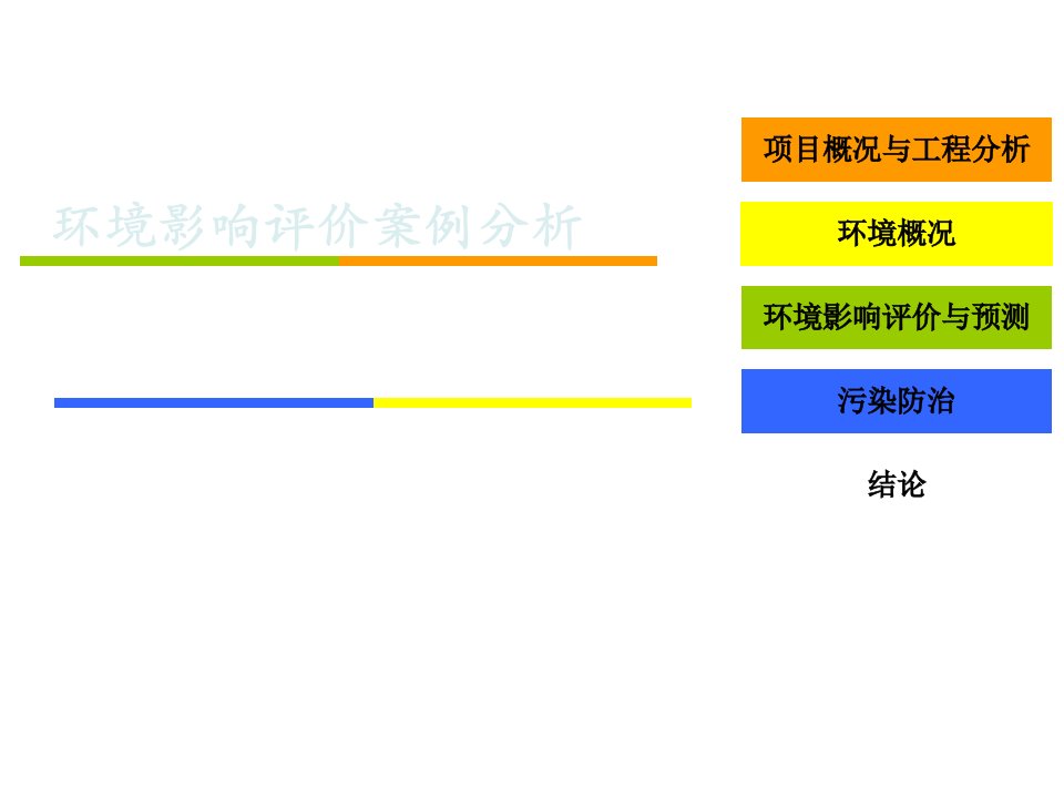 安全生产-环境影响评价案例分析