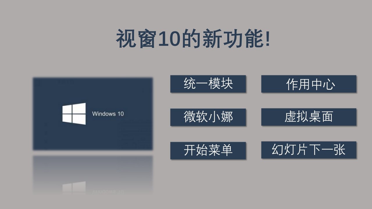 新的内容在视窗系统10中文