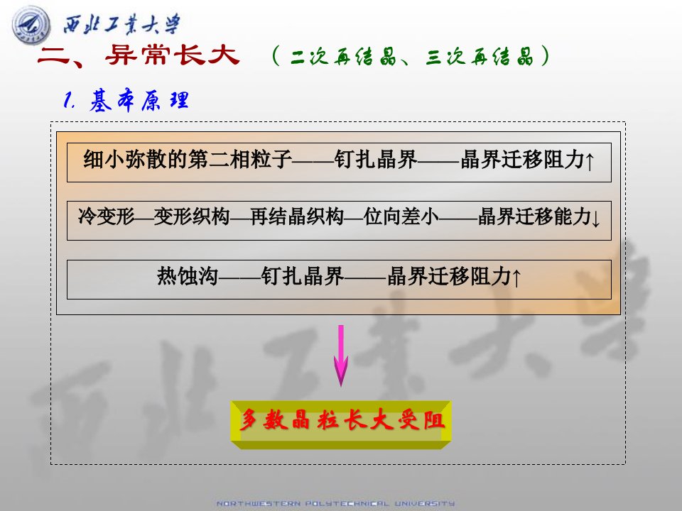 再结晶织构