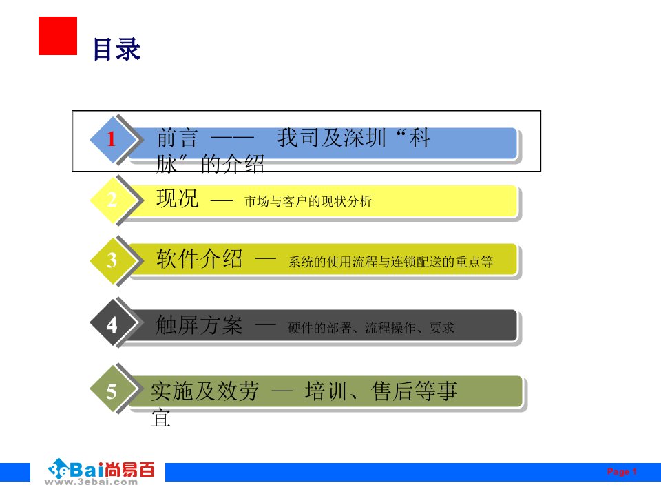 餐饮信息化系统方案书