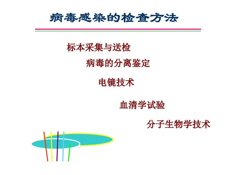 病毒感染的微生物学检查方法