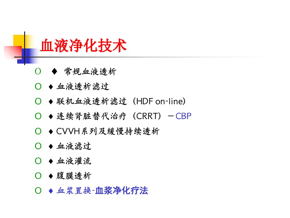 血液净化技术临床应用进展课件