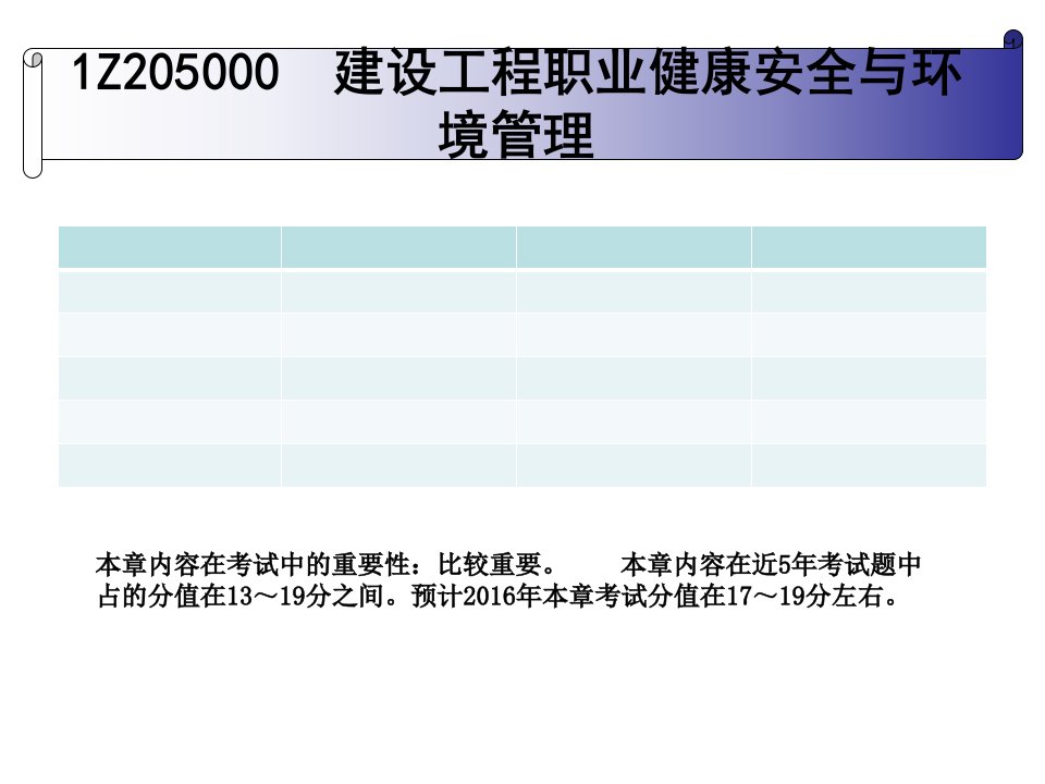 建设工程职业健康安全与环境管理教材