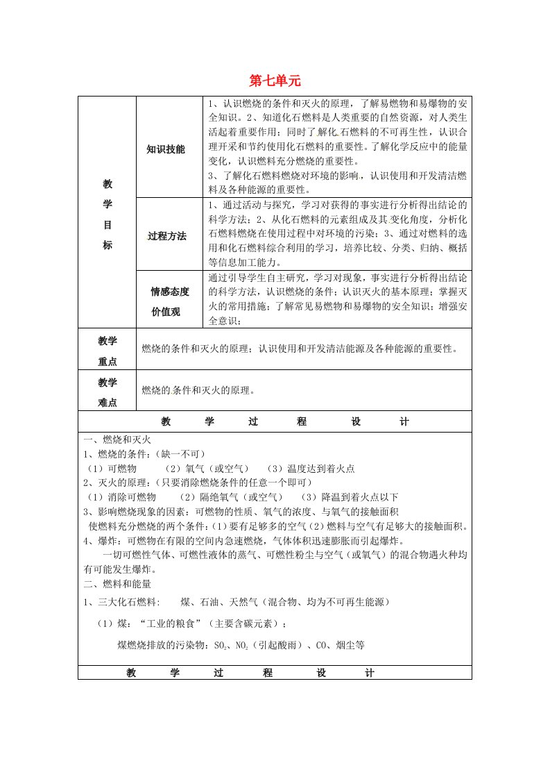 九年级化学上册