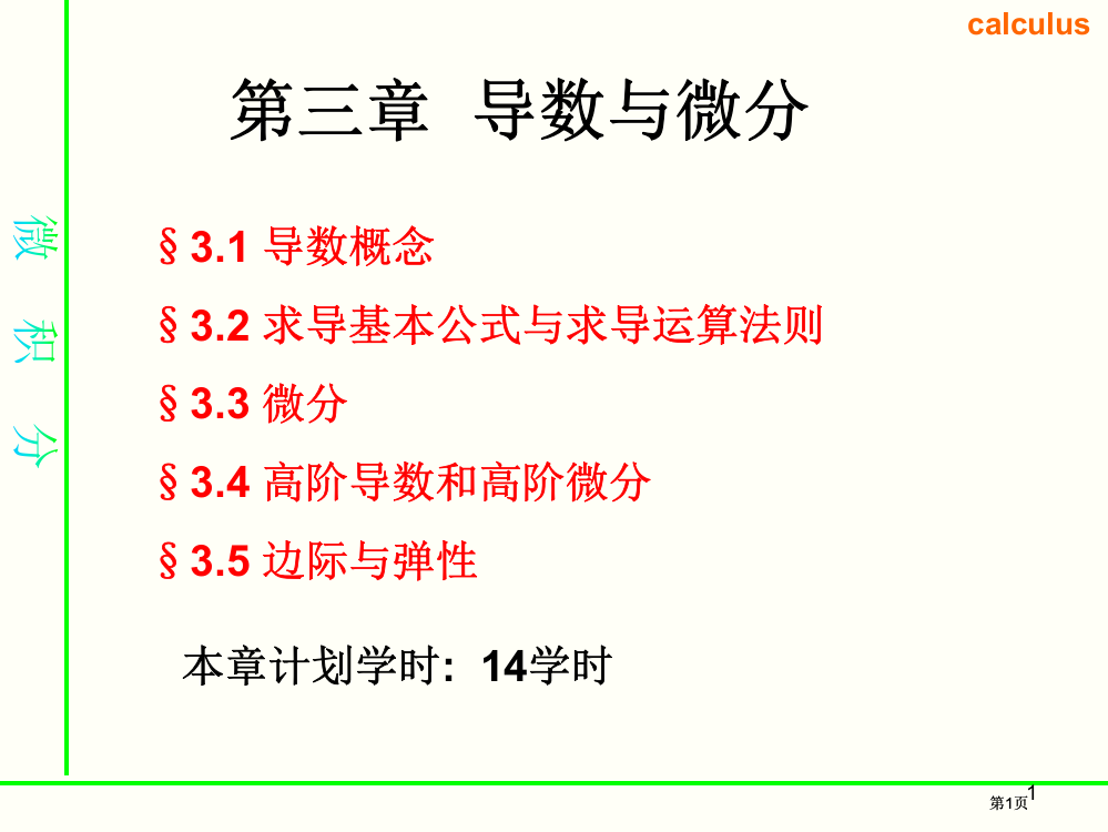 经济数学导数公开课一等奖优质课大赛微课获奖课件