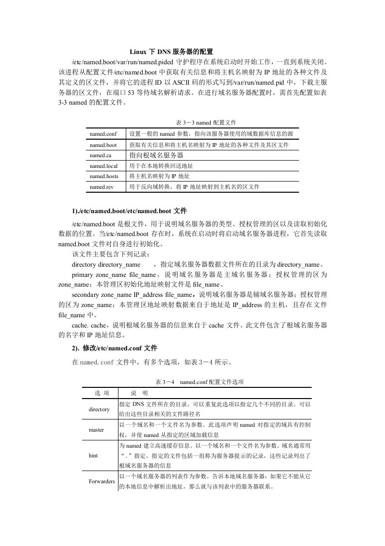 促销管理-Linux下DNS服务器的配置