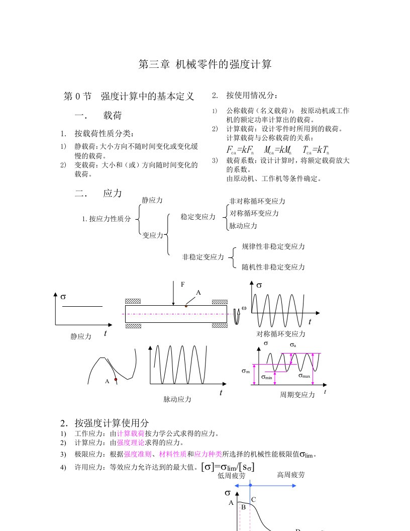 机械零件及强度计算