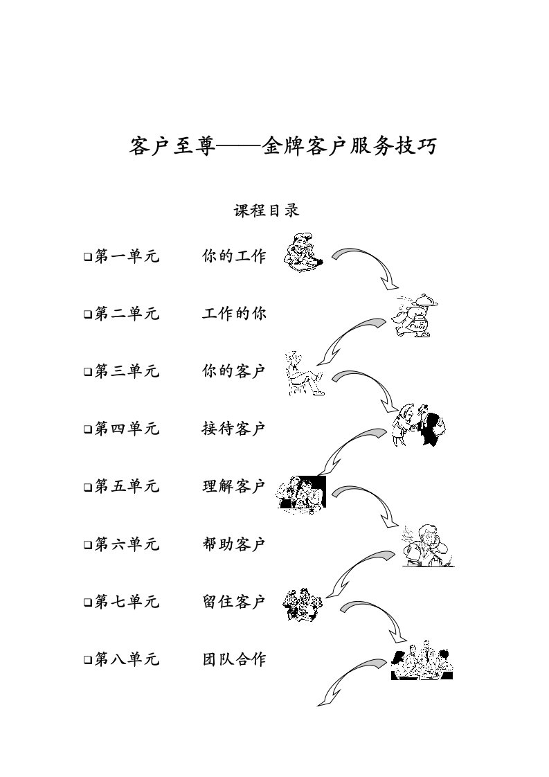 客户至尊：金牌客户服务技巧