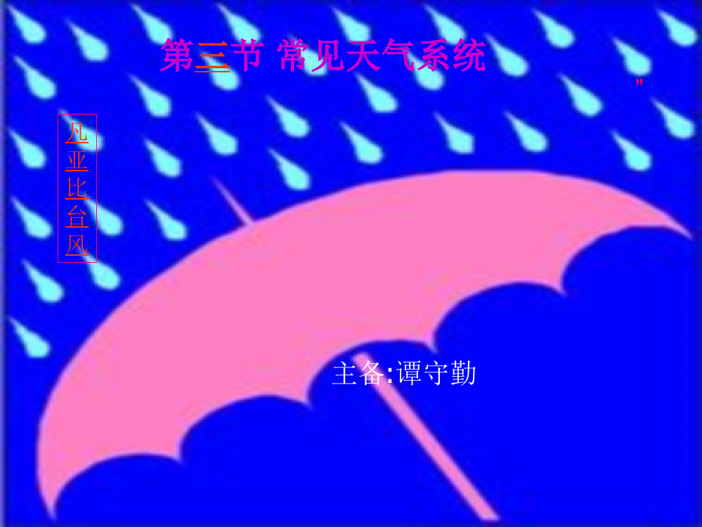 天气系统(气旋)