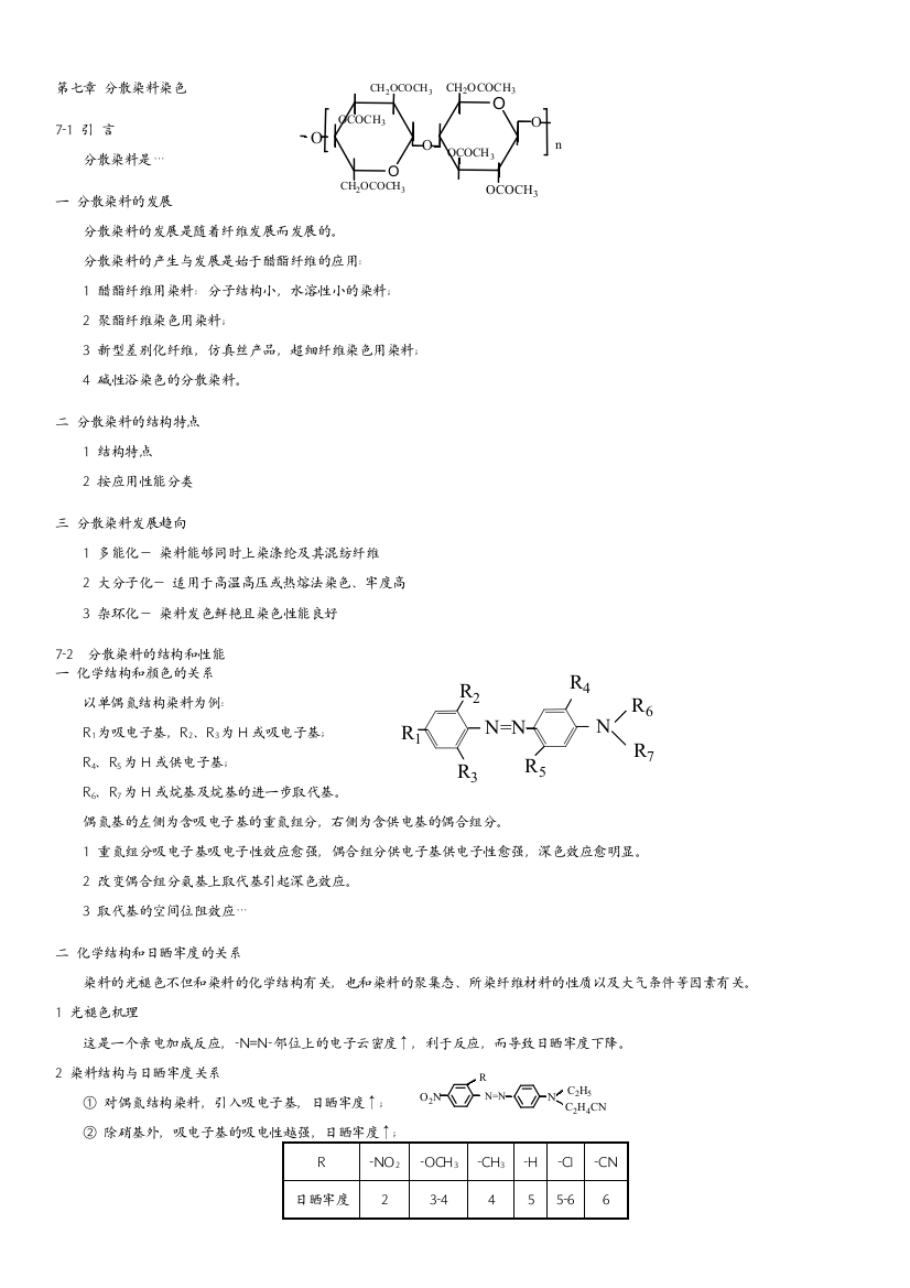 分散染料染色