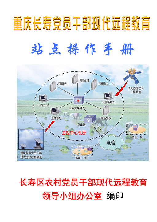 站点操作手册[农村的信息化]