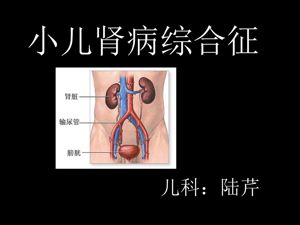 小儿肾病综合征