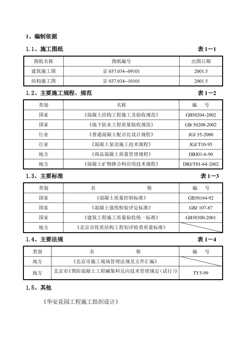 住宅楼大体积混凝土施工方案2