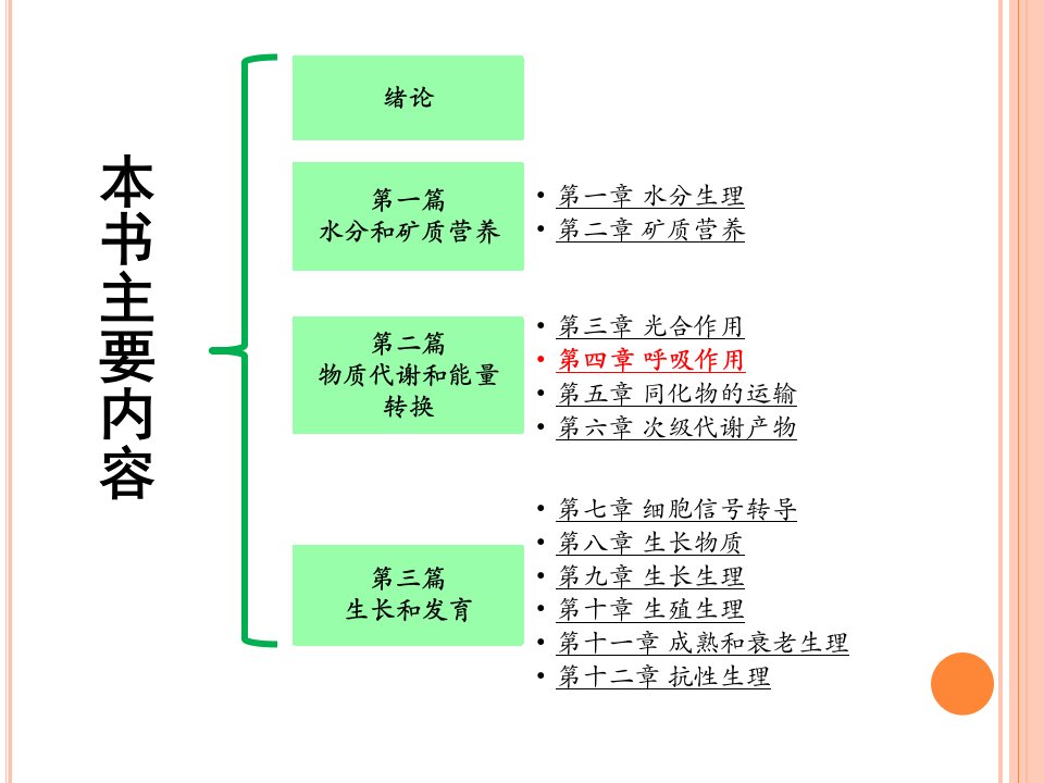 植物生理学课件第四篇