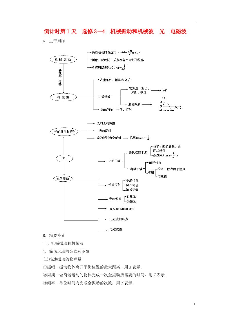 高三物理二轮复习