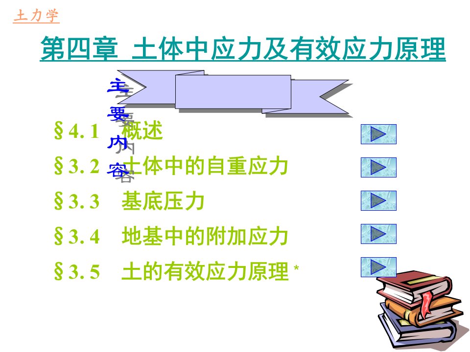 土体中应力及有效应力原理