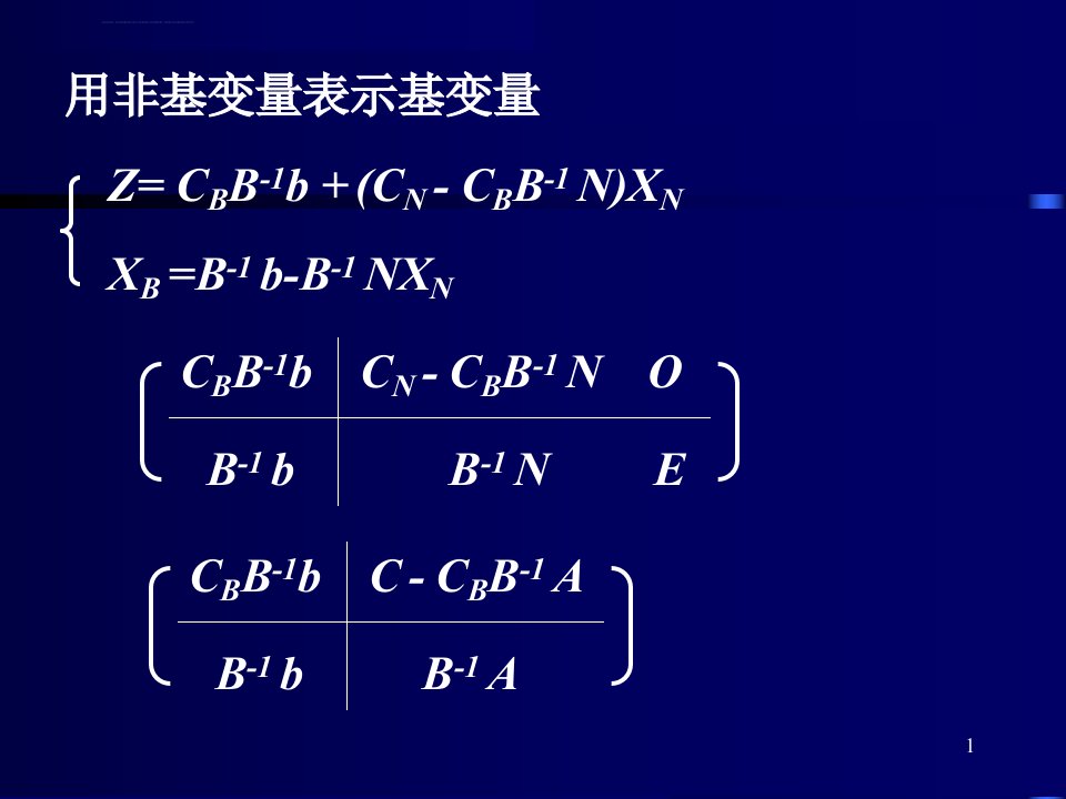 改进单纯形法简介ppt课件