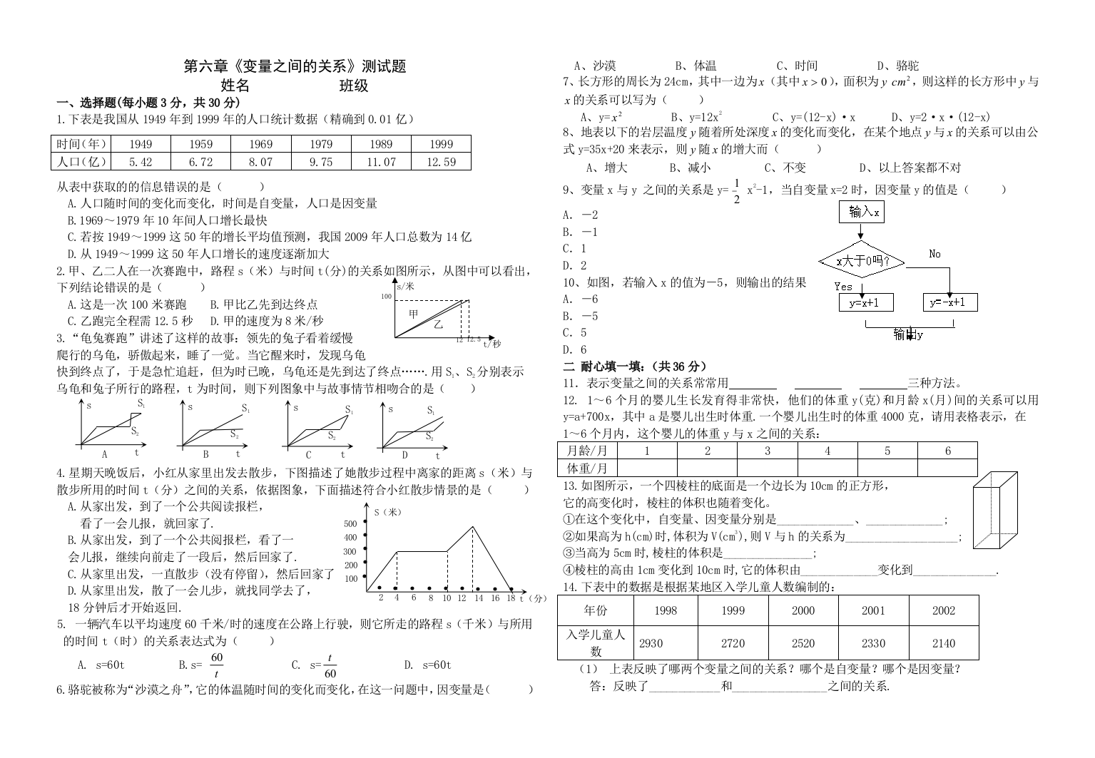 【小学中学教育精选】第六章