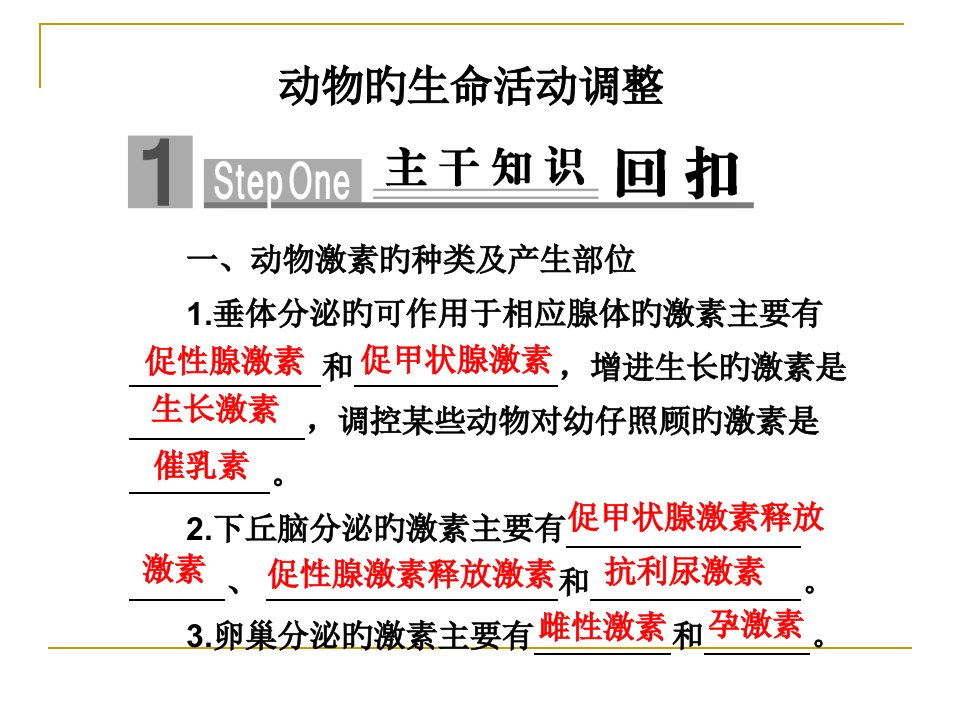 高三生物专题突破三