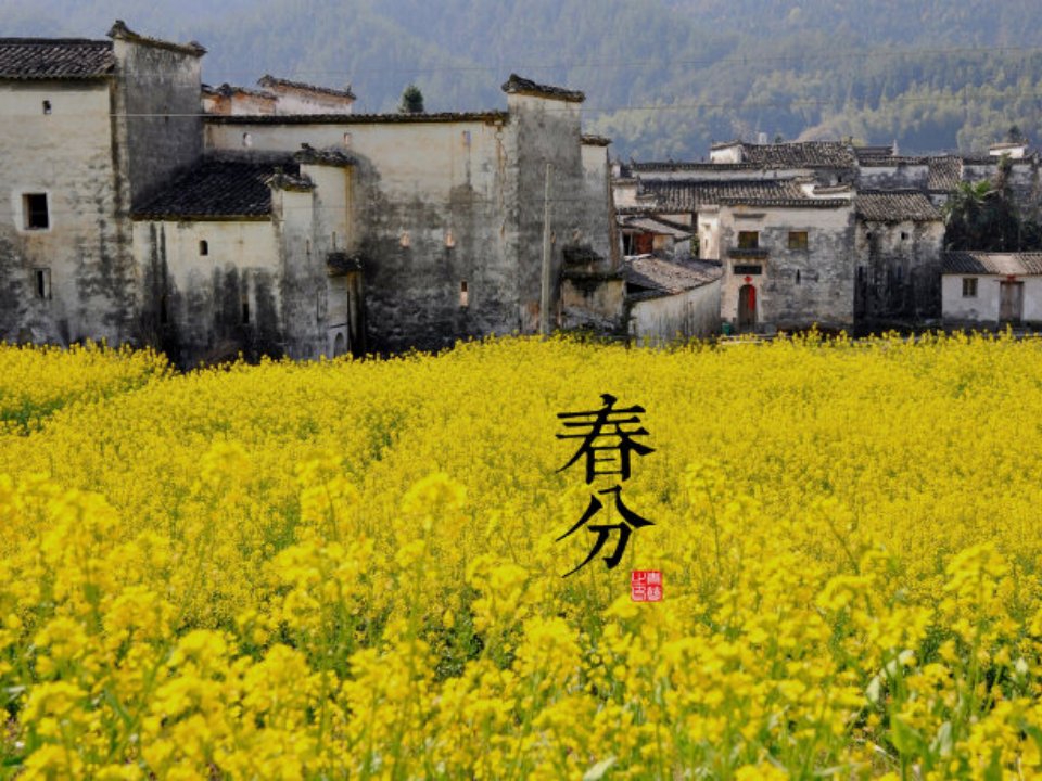 在农历的天空下二十四节气之春分