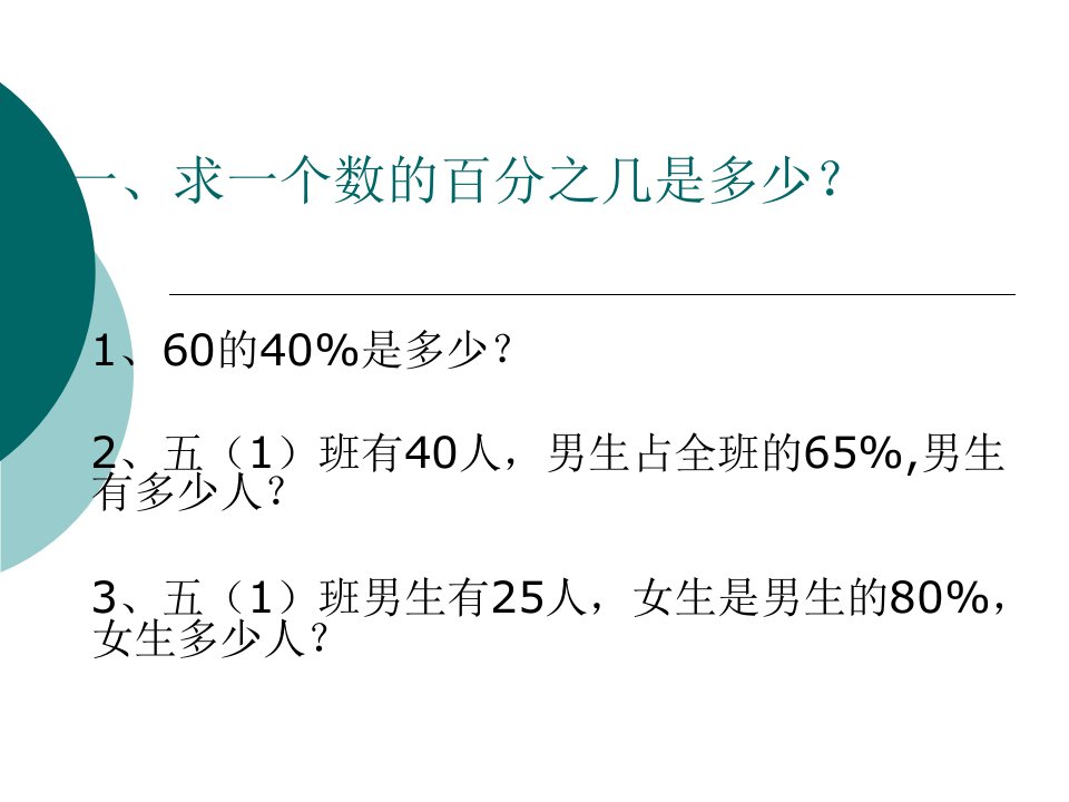 分数百分数应用题专题复习