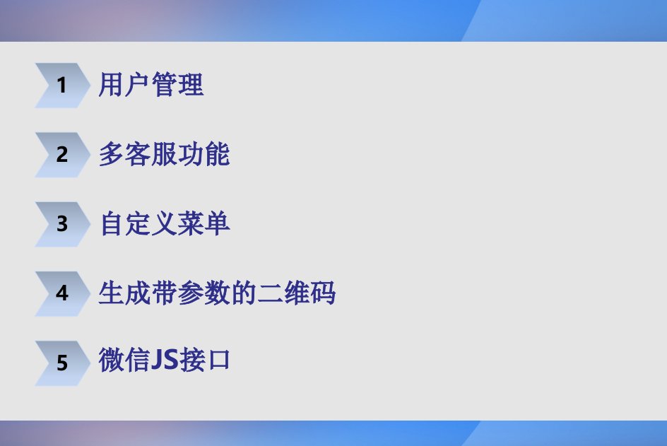 微信公众平台各大接口详细功能演示与实现