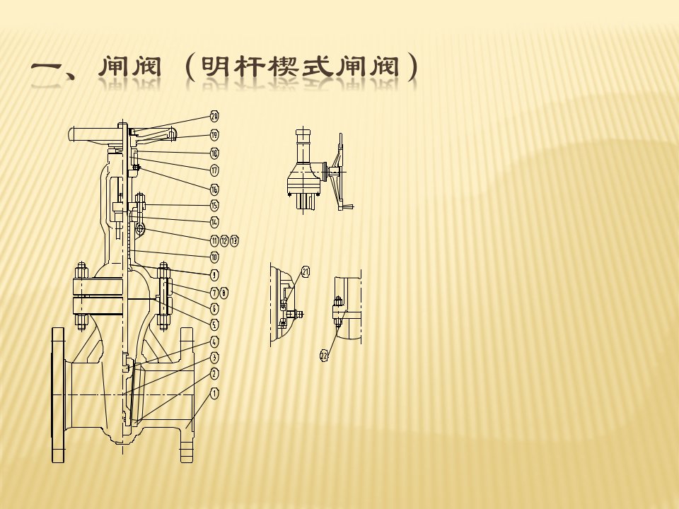 阀门结构-课件【PPT讲稿】