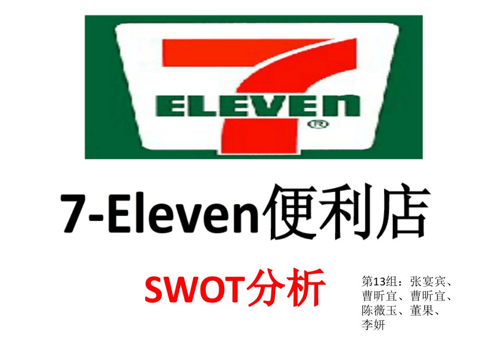 便利店SWOT分析