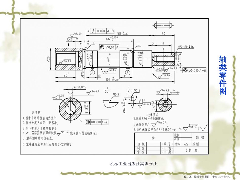 机械制图与识图4PPT