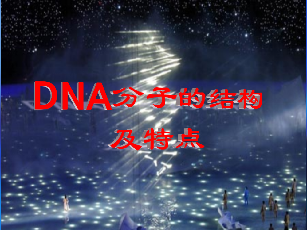 DNA分子的结构及特点