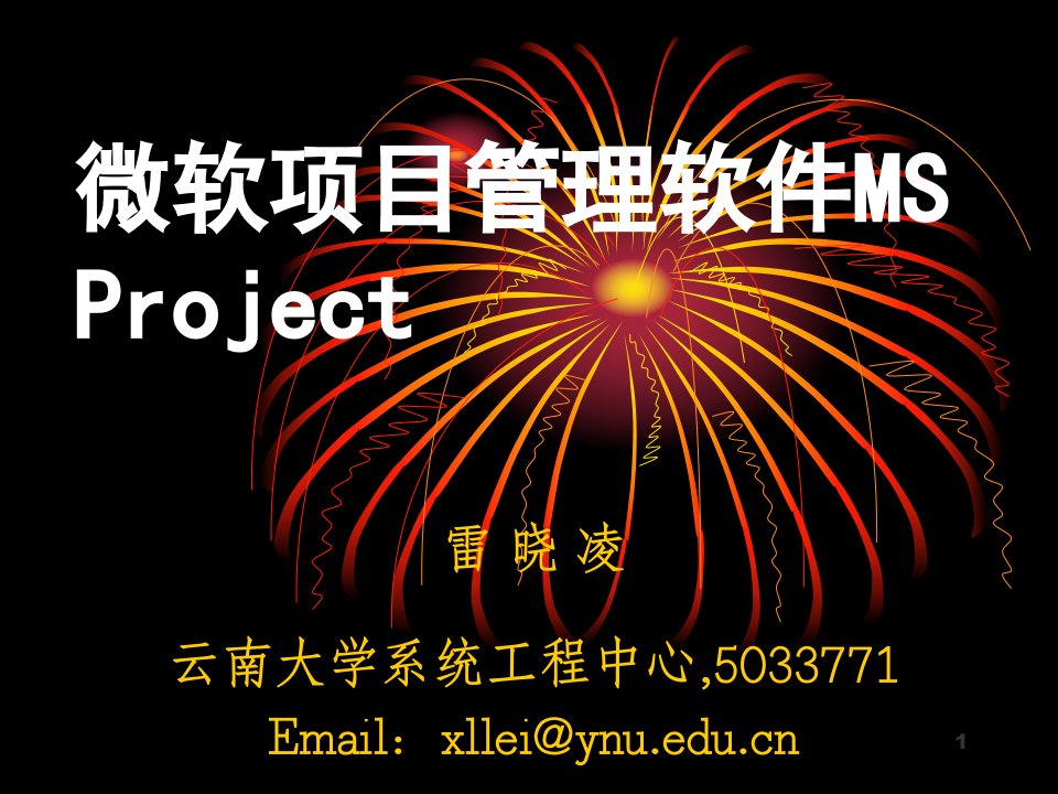 微软项目管理软件MS_Project