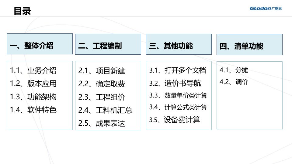 2020年广联达公路计价产品介绍-(软件操作)