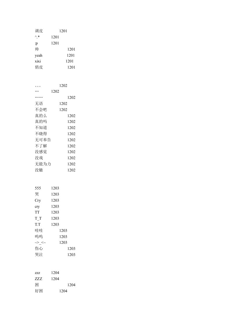 QQ飞车表情动作和代码