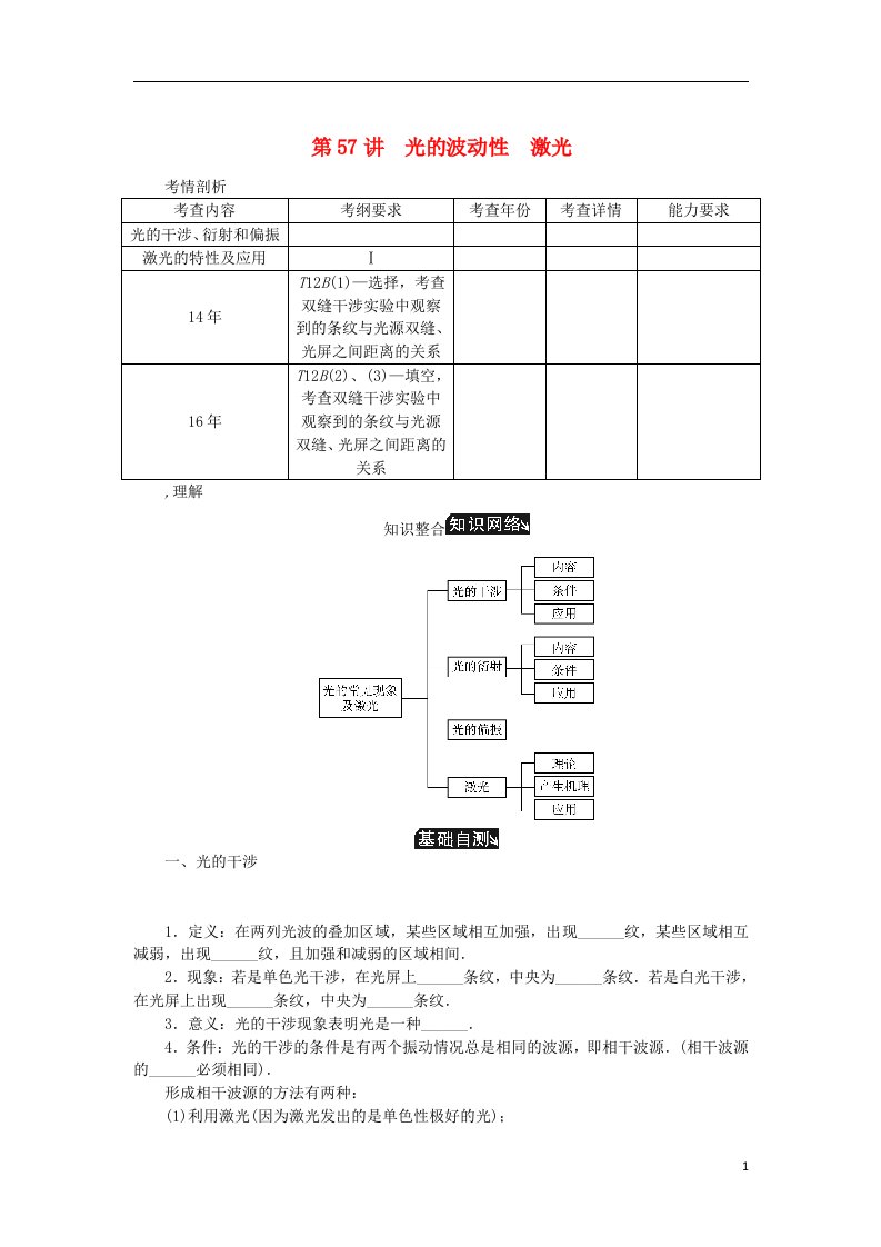 高考物理总复习