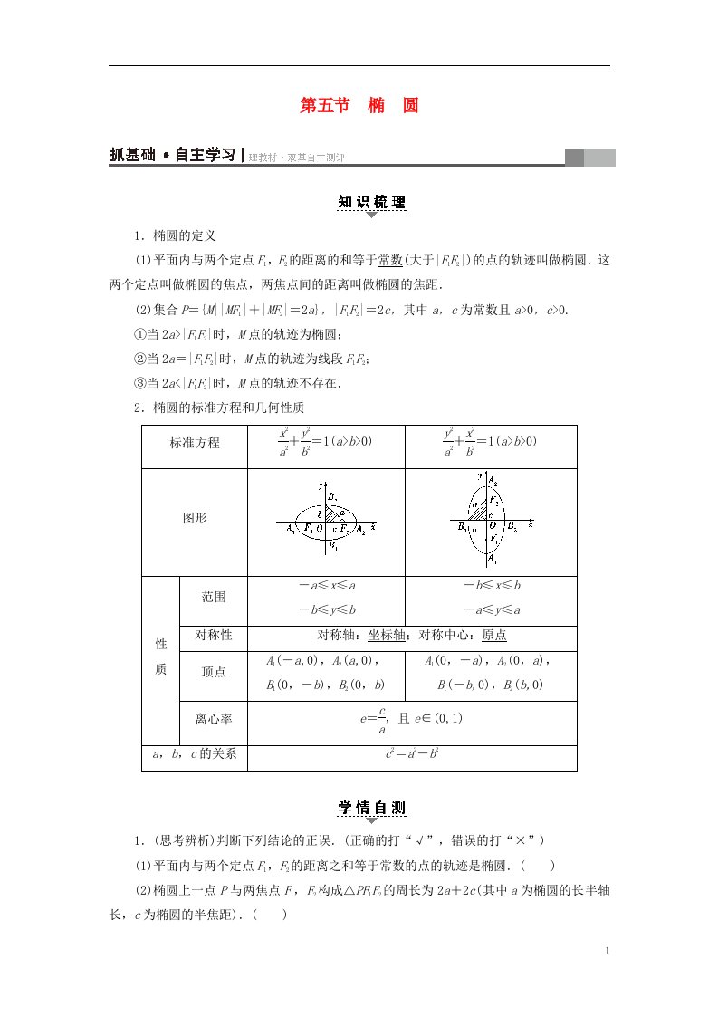 高考数学一轮复习