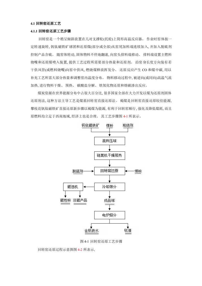 2021年度钒钛磁铁矿直接还原工艺