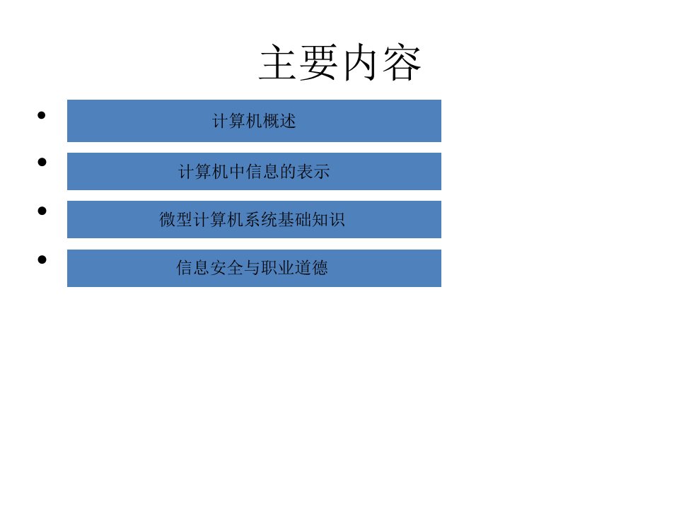 全套课件大学计算机基础