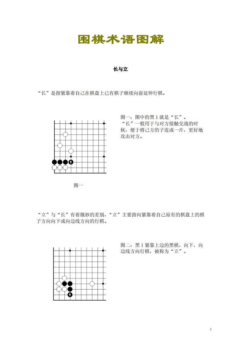 围棋术语图解