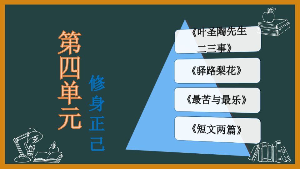 第四单元知识梳理课件部编版语文七年级下册