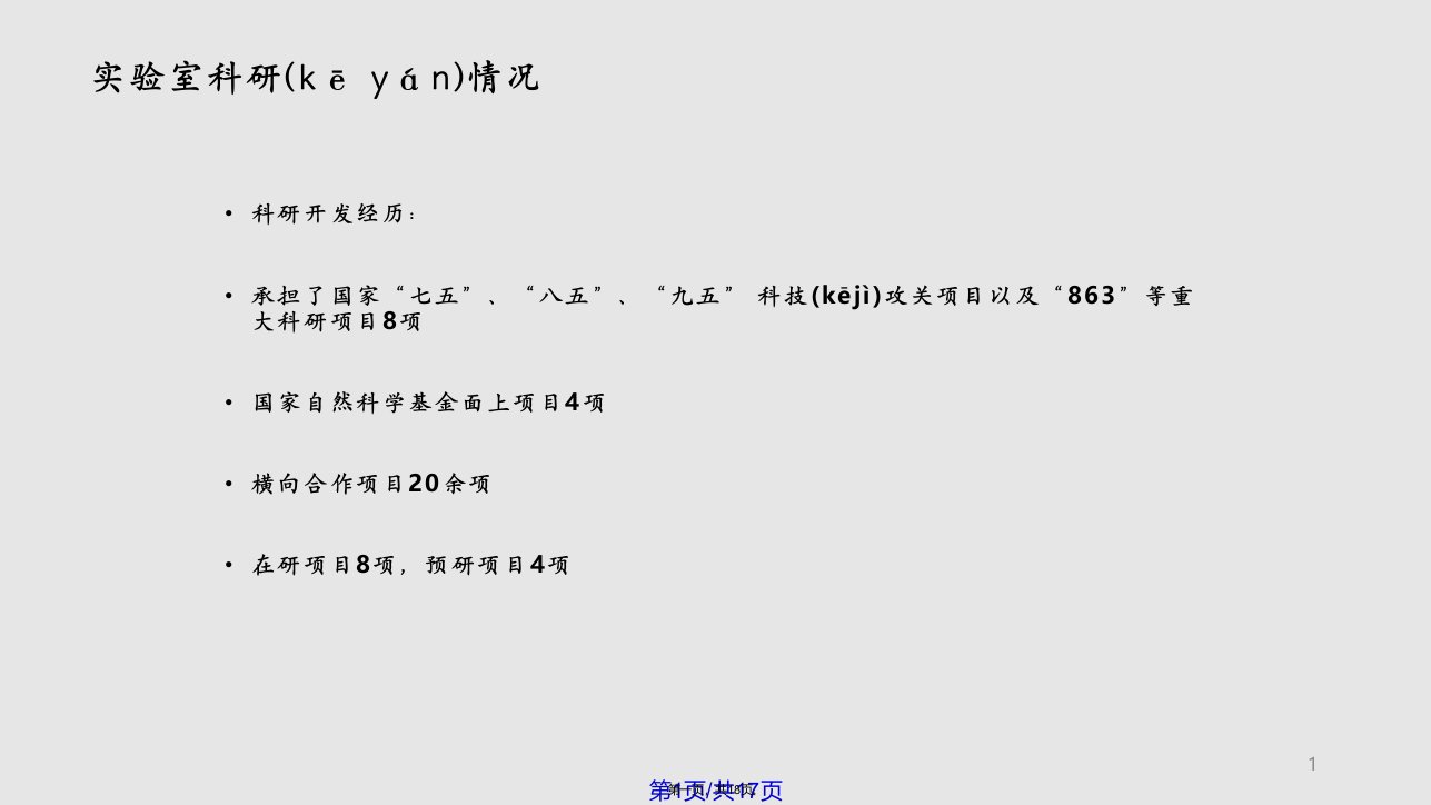 武穆清宽带通信网络实验室科研情况介绍中文招生学习教案