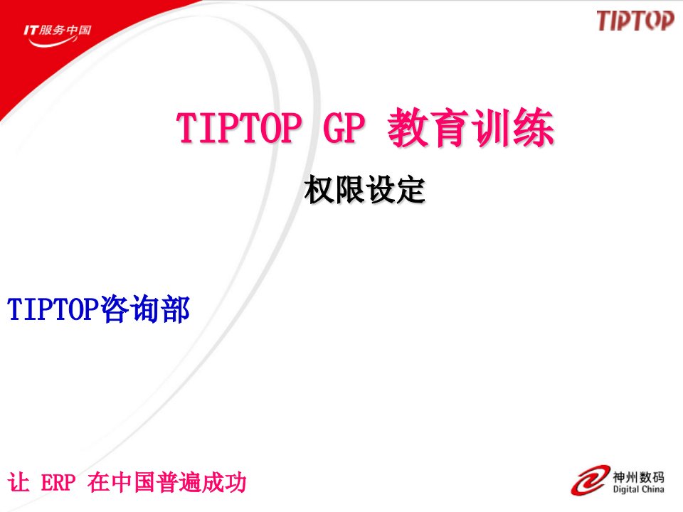 《IPTOP权限》PPT课件