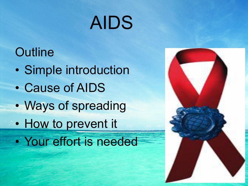 AIDS课件——双语教学